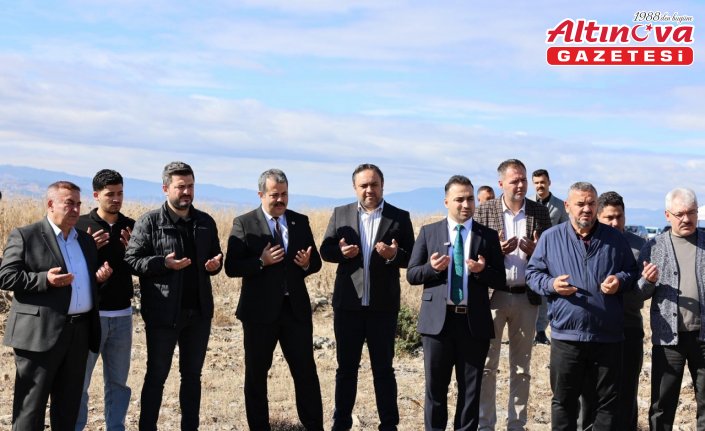 Vezirköprü Karma OSB'de ilk kepçe