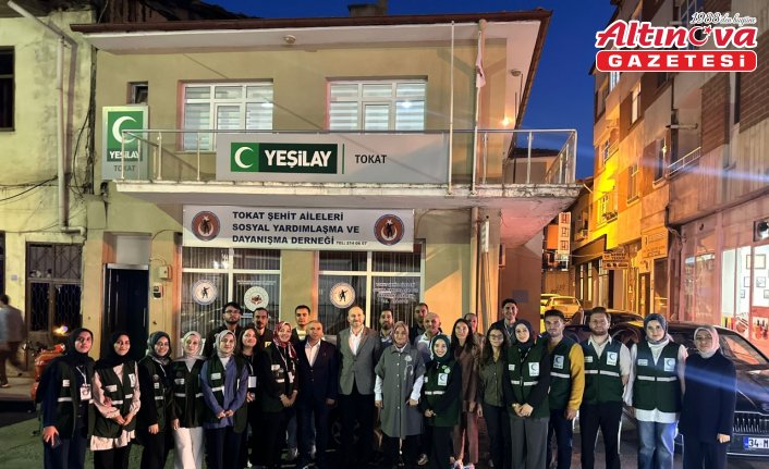 Yeşilay Genel Başkanı Dinç'ten Tokat Şubesine ziyaret