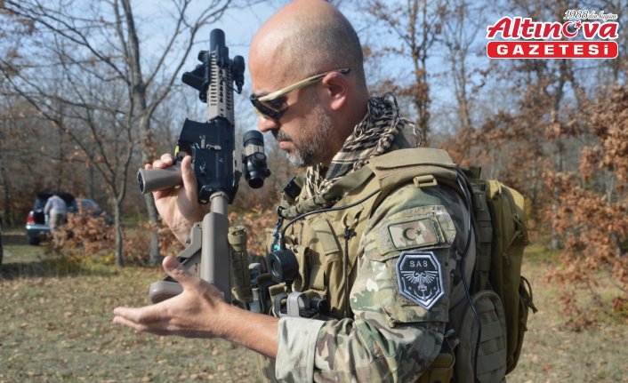 Airsoft tutkunları Samsun'da düzenlenen turnuvada bir araya geldi