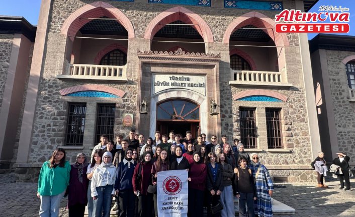 Alaçam'da lise öğrencileri Ankara'yı ziyaret etti