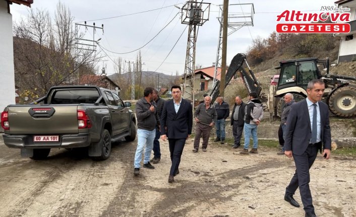 Almus Kaymakamı Çömen, Karadere köyünü ziyaret etti