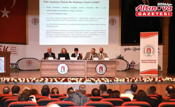 Amasya’da Kültürel Peyzajlar Kongresi gerçekleştirildi