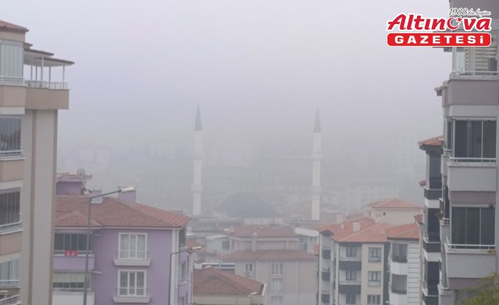 Amasya'da sis etkili oldu