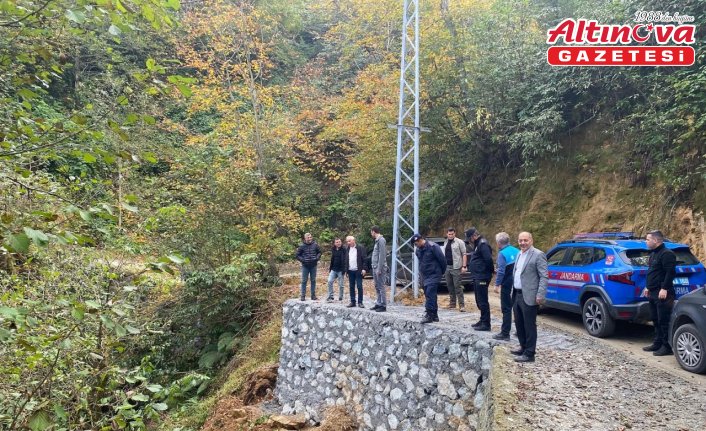 Arhavi Kaymakamı Burak Çimşir'den köylere ziyaret