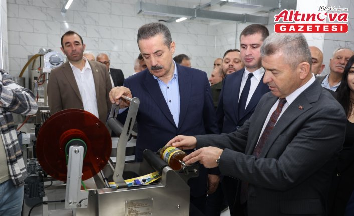 Artvin’de bal dolum ve paketleme tesisi hizmete açıldı