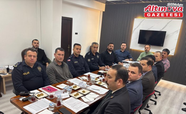 Bafra'da dolandırıcılık soruşturmalarının daha etkin yürütülmesi için toplantı yapıldı