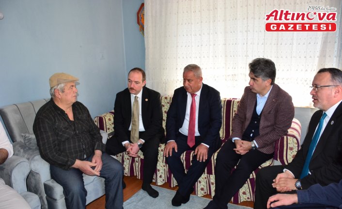 Bolu Valisi Aydın, Mengen'de temaslarda bulundu