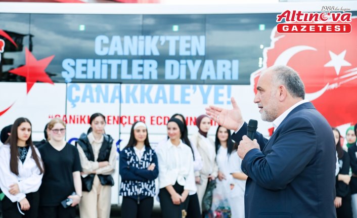 Canik Belediyesi öğrencilere Çanakkale gezisi düzenlemeye devam ediyor