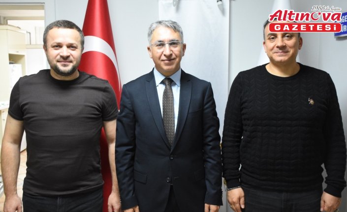 Canik Kaymakamı Aydın'dan AA Samsun Bölge Müdürlüğüne ziyaret