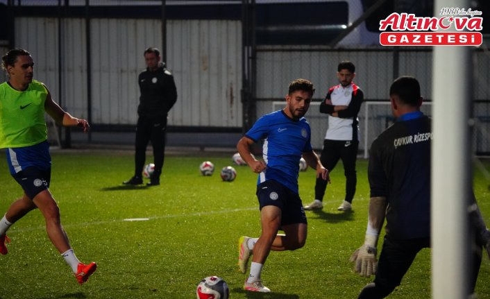 Çaykur Rizespor, Gaziantep FK maçının hazırlıklarına başladı