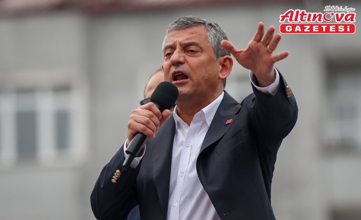 CHP Genel Başkanı Özel, partisinin Ordu'da mitingde konuştu:
