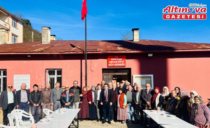 Espiye Kaymakamı Kavanoz'dan köylere ziyaret