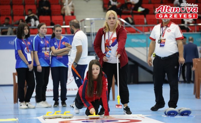 Floor Curling Türkiye Şampiyonası Samsun'da başladı
