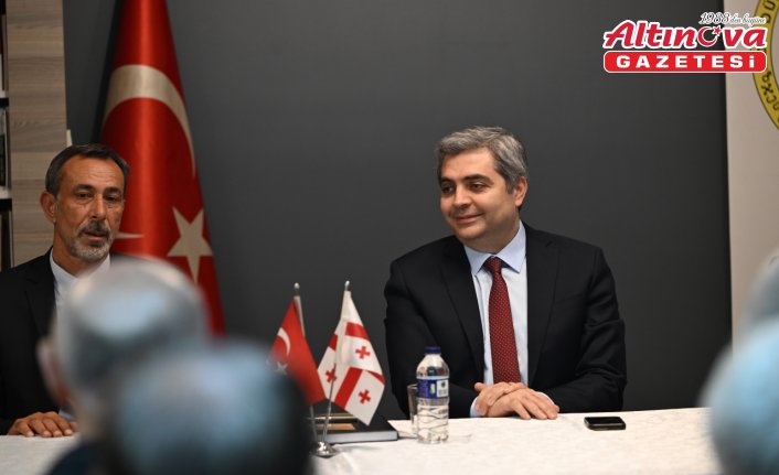 Gürcistan'ın Ankara Büyükelçisi Kalandia Düzce'de ziyaretlerde bulundu