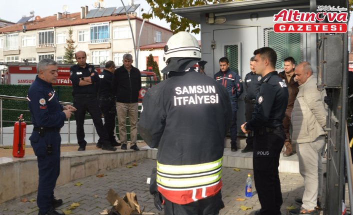 Havza’da emniyet personeline yangına ilk müdahale eğitimi verildi