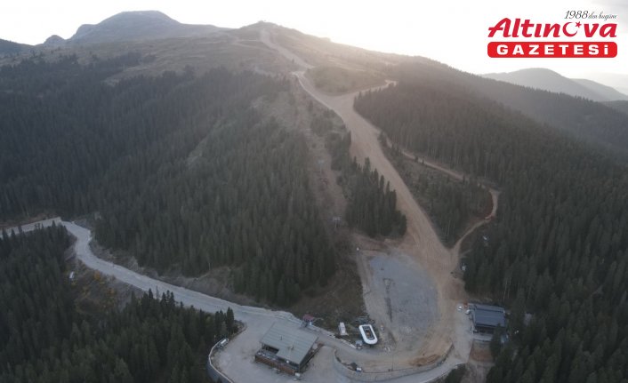 Ilgaz Yurduntepe Kayak Merkezi'nde yeni sezon hazırlıkları tamamlandı