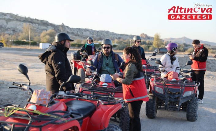 Kapadokya'da turistlere yönelik kullanılan arazi araçları denetlendi