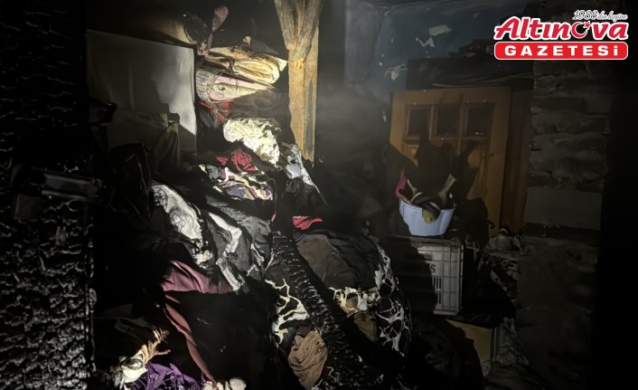 Karabük'te apartmanda çıkan yangın söndürüldü