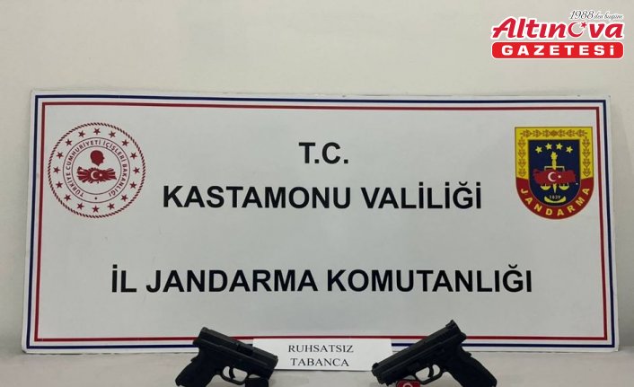 Kastamonu'da düğünde havaya ateş açan 2 şüpheli yakalandı