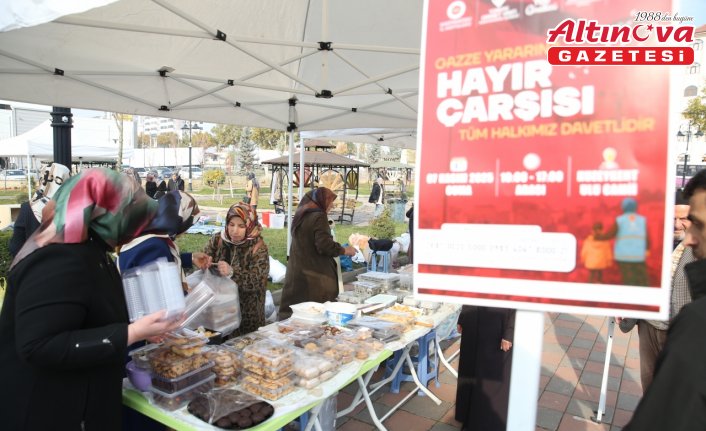 Kastamonu'da Gazze yararına “Hayır Çarşısı“ düzenlendi