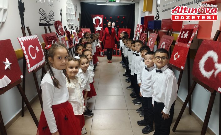 Kastamonu'da “Okuluma Alıştım, Bayrağımla Tanıştım“ sergisi açıldı