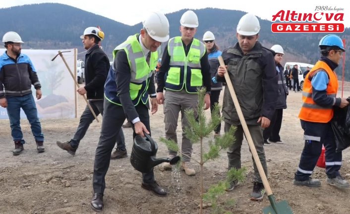 Küre'de Milli Ağaçlandırma Günü kapsamında etkinlik yapıldı