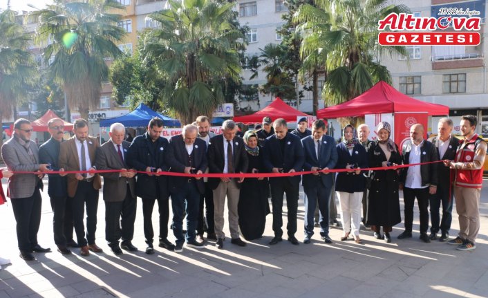 Of'ta Kadına Yönelik Şiddete Karşı Uluslararası Mücadele Günü sergisi açıldı