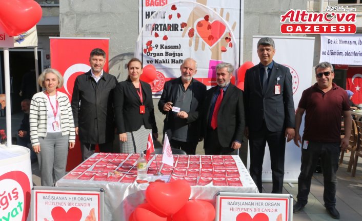 Of'ta, Organ Bağışı Haftası etkinliği düzenlendi