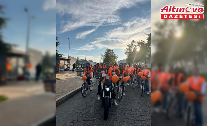 OMÜ'de “Umut İçin Sür“ etkinliğiyle lösemili çocuklara destek verildi