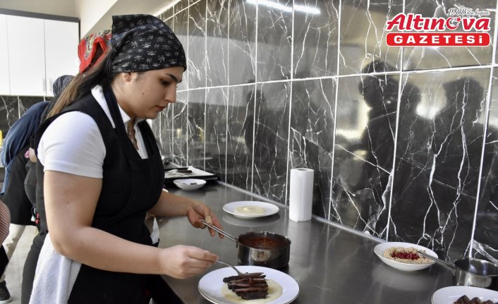 Ordu'da aşçı yardımcılığı kursu düzenlendi