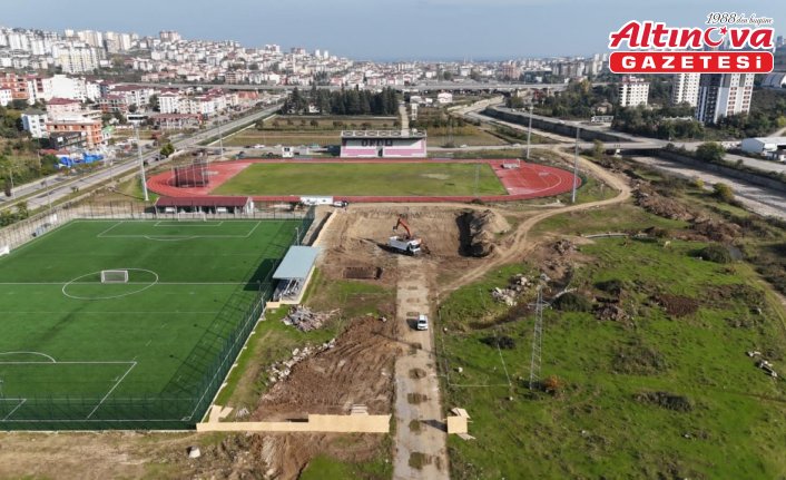 Ordu'da yeni spor tesislerinin yapımına devam ediliyor