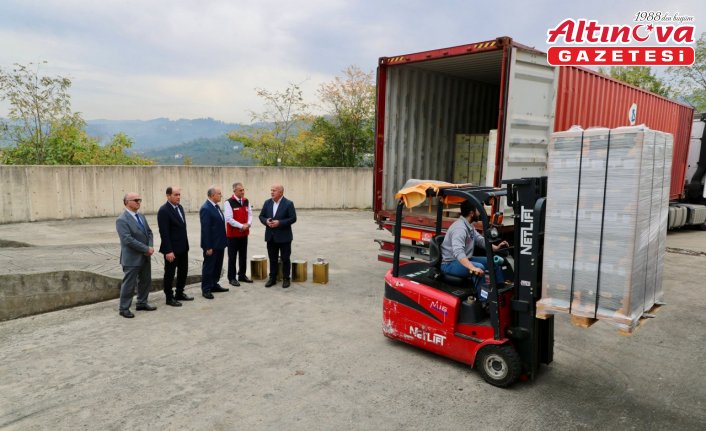 Ordu'dan İngiltere'ye 8,8 ton bal ihraç edildi