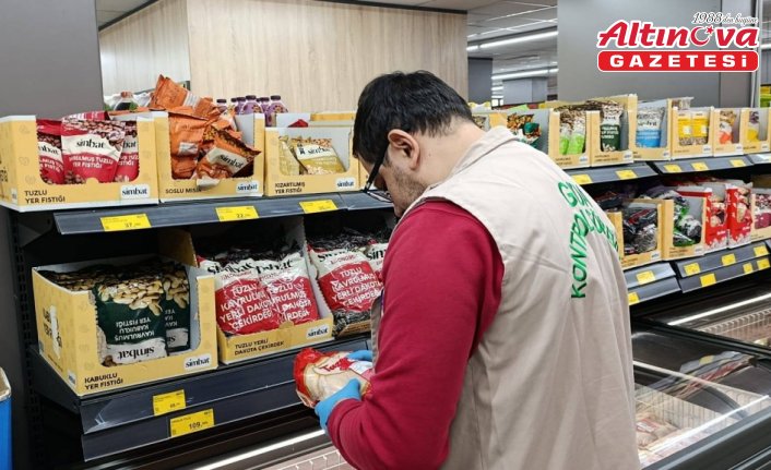 Salıpazarı'nda gıda denetimi yapıldı