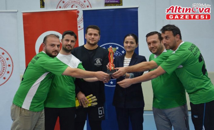 Şalpazarı'nda Kurumlar Arası Futsal Turnuvası sona erdi