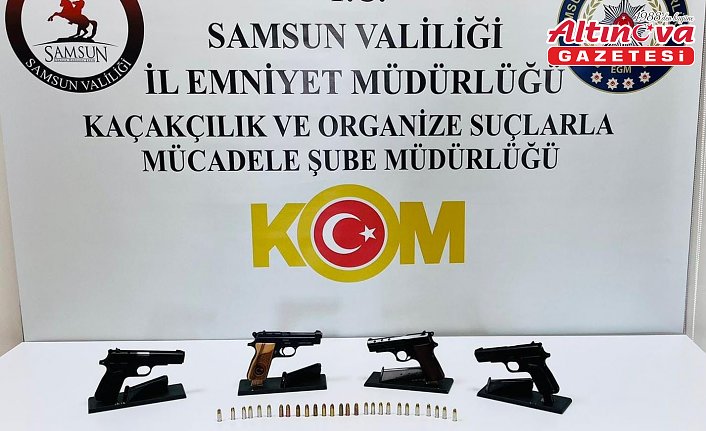 Samsun'da kaçakçılık operasyonunda 1 zanlı yakalandı