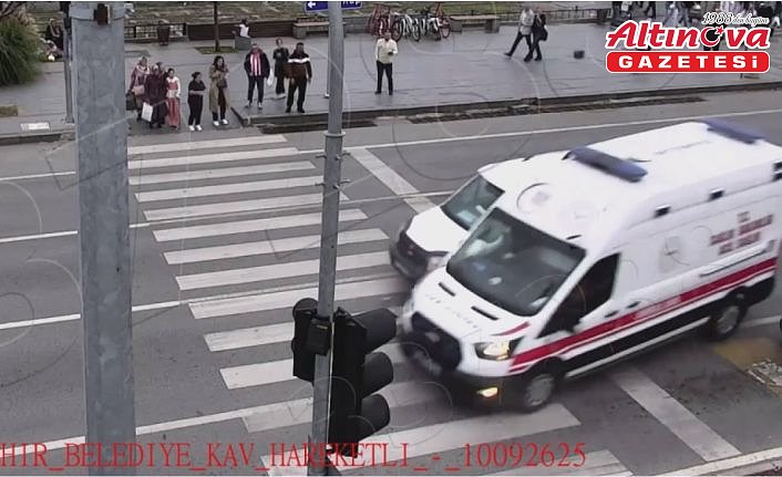 Samsun'daki trafik kazaları KGYS kameralarıyla kaydedildi