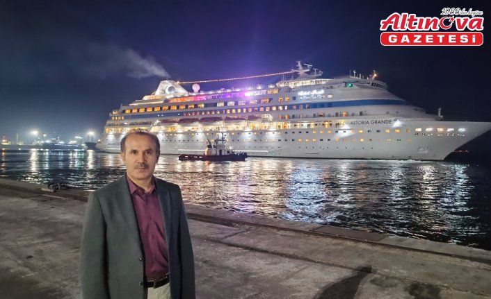 Samsun'a 2025 sezonunda kruvaziyerle  20 bin 887 turist geldi