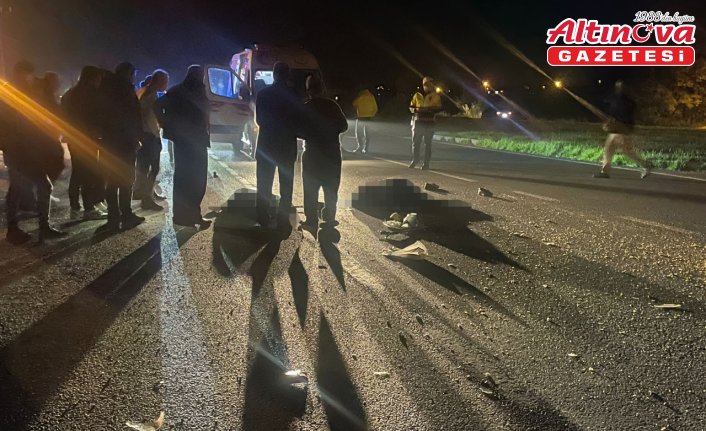 Bafra'da 2 yayanın ölümüne neden olan kamyonet sürücüsü tutuklandı