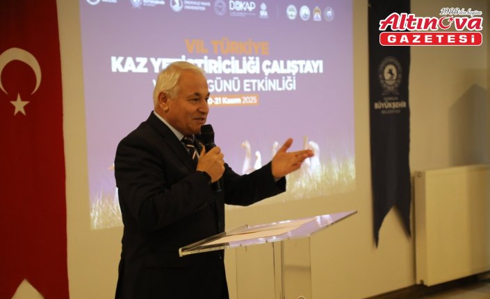 Samsun'da “7. Türkiye Kaz Yetiştiriciliği Çalıştayı ve Kaz Günü Etkinliği“ başladı