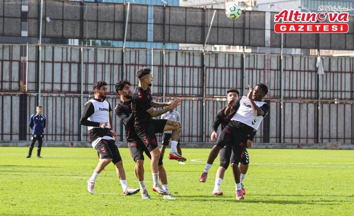 Samsunspor, Beşiktaş maçının hazırlıklarını sürdürdü