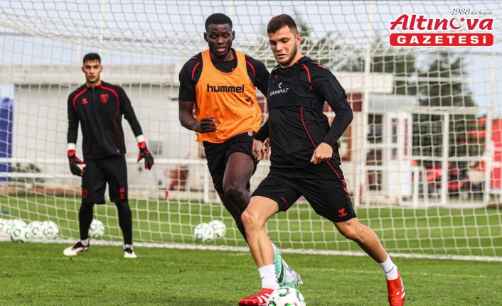 Samsunspor, Breidablik maçı hazırlıklarını tamamladı