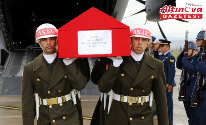 Şehit Kaplan ve İbbiği'nin cenazeleri Amasya'ya getirildi