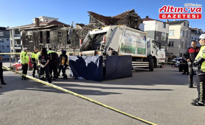 Sinop'ta çöp kamyonunun çarptığı kadın öldü