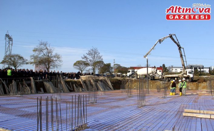 Sinop'ta iş insanının eşi adına yaptıracağı anaokulunun temeli atıldı