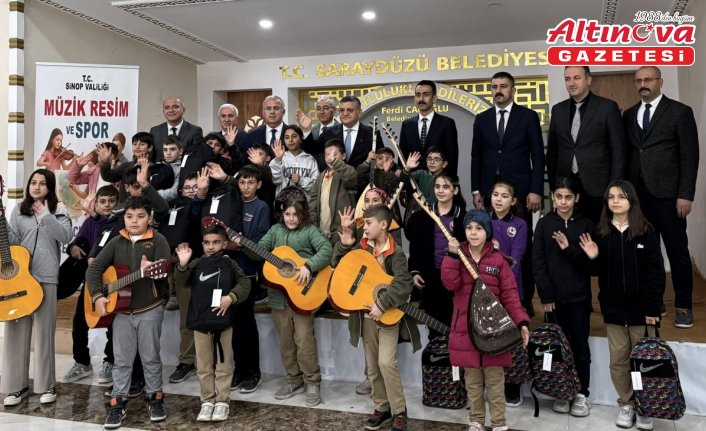 Sinop'ta öğrenciler bağımlılığa karşı sanat ve sporla buluşturuluyor