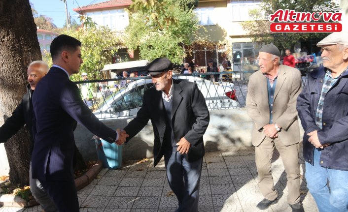 Taşova Kaymakamı Kartal köy ziyaretlerine devam ediyor
