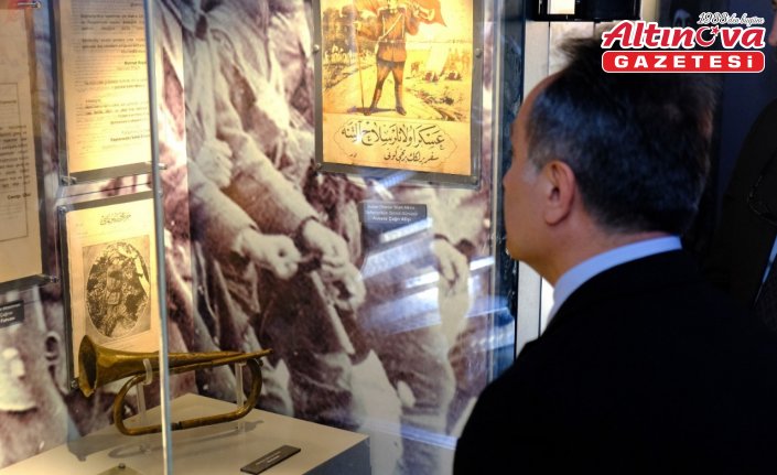 TOGÜ'de “Çanakkale Savaşları Mobil Müzesi“ tırı ziyarete açıldı