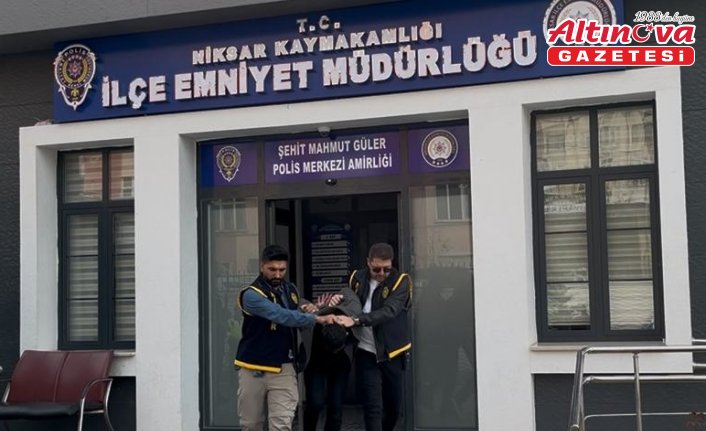 Tokat'ta 57 yıl kesinleşmiş hapis cezası bulunan firari yakalandı
