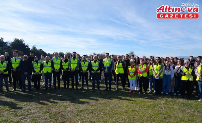 Tokat'ta çevre etkinliğinde 1 saatte 1,4 ton atık toplandı