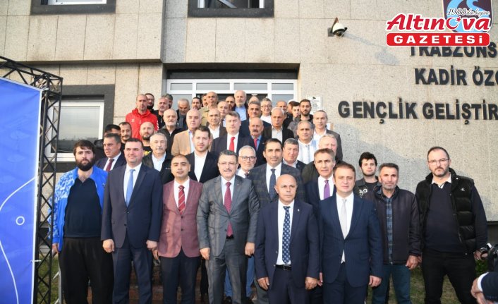 Trabzon'da 95 amatör spor kulübüne malzeme desteği